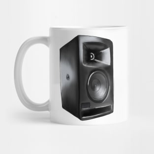 Speaker _ digital drawing Mug